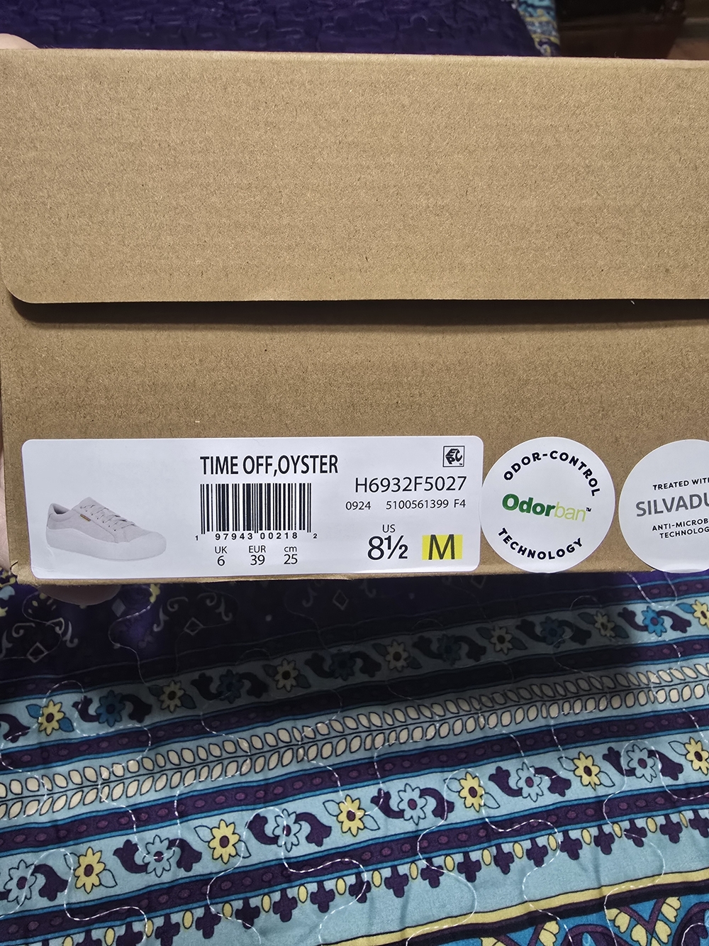 Dr. Scholl's "Time Off" Oyster Suede Platform Sneakers - Picture 2 of 2